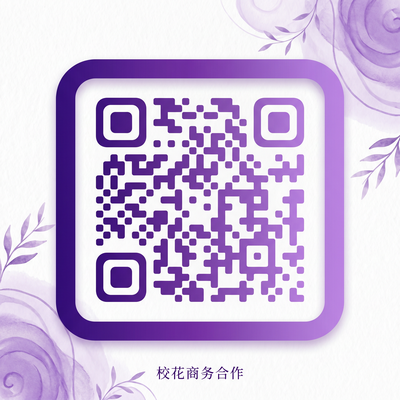 高清3D动漫传媒商务二维码